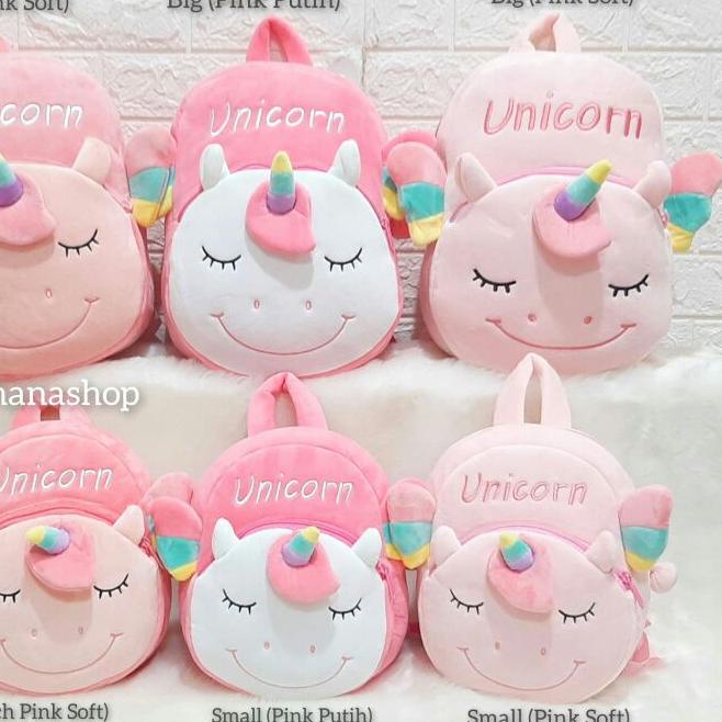 ℗ Tas Ransel Anak Boneka Unicorn / Tas Ransel Unicorn M ℮
