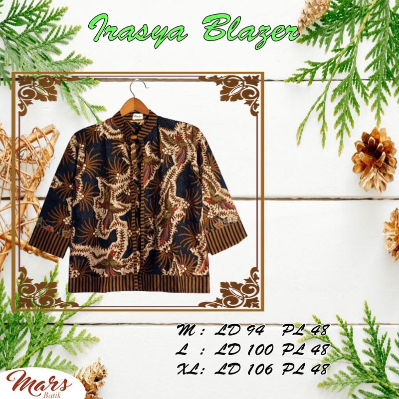 MARS BATIK || BLAZER BATIK MODERN