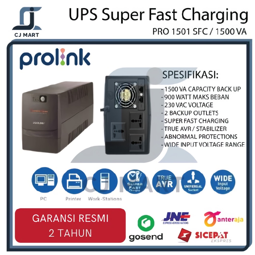 UPS PROLINK PRO1501SFC 1500VA