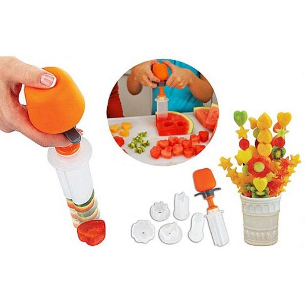 【 ELEGANT 】 Pemotong Sayuran2023Alat Pemotong Sayur Manual Multifungsi Removable Aksesoris Dapur Untuk Cetakan Kue Kering Buah