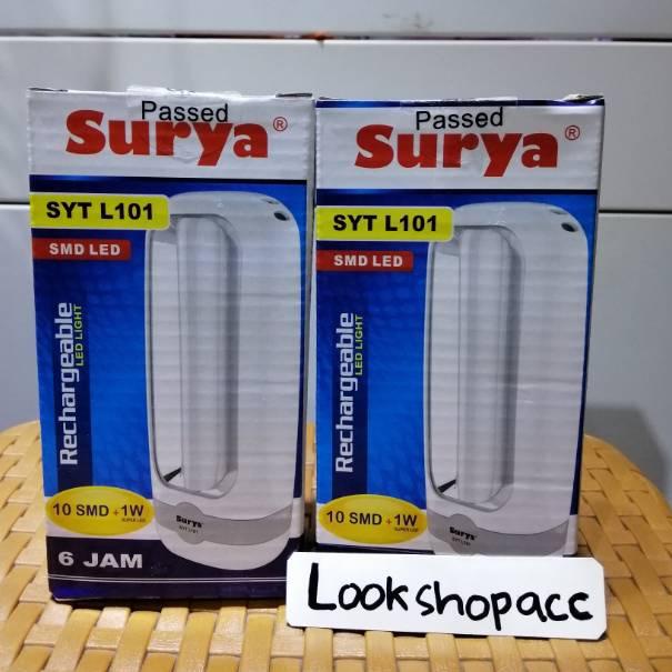 ✔️  Surya SYT L101 Lampu Emergency + Senter / Lampu Surya SYT L101 LED Emergency + Senter