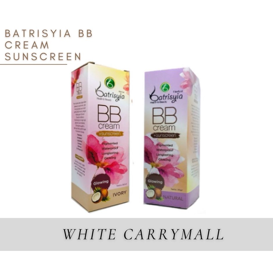 Batrisyia Herbal BB Cream Sunscreen / Foundation Batrisyia Bb cream sunscreen Batrisyia BB Cream Plu