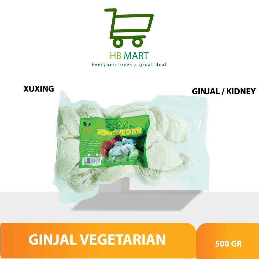 

Xu Xing GINJAL/VEGAN KIDNEY 500 GR vegetarian