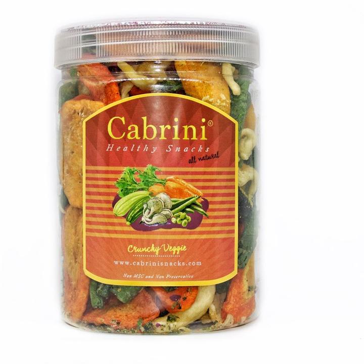 

☺ Cabrini Healthy Snacks - Crunchy Veggie ( 800 ml ) Keripik Sayur ✪