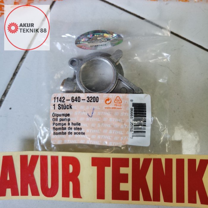 oil pump pompa oli senso STIHL MS 382 STIHL ASLI ORIGINAL