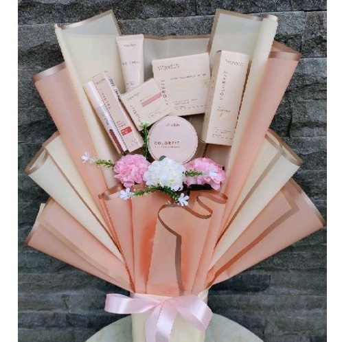 WARDAH BOUKET KOSMETIK / BOUKET BUNGA / BUKET / HADIAH WISUDA / HADIAH ULANG TAHUN/ HADIAH VALENTAIN