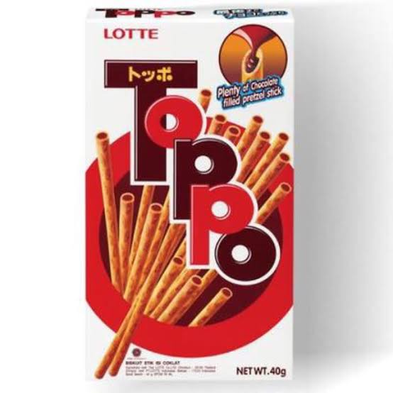 

Biskuit coklat Lotte Toppo (isi 12 pcs) biscuit chocolate enak dan murah