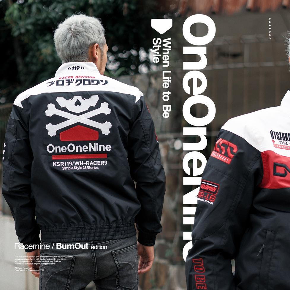 JACKET RACERNINE BURN OUT SERIES | KSR ONEONENINE (KODE H0906)