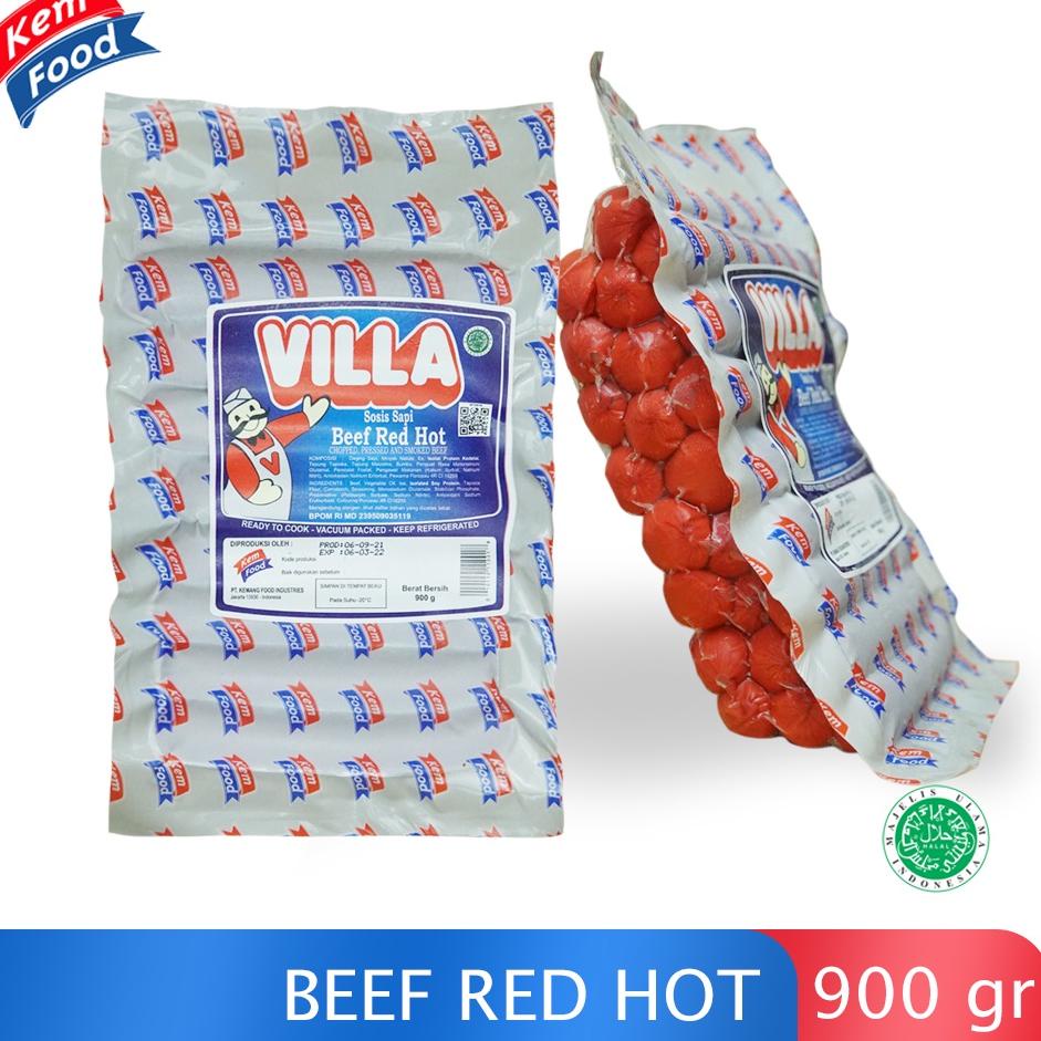 

✨SHOPEE MALL✨ Villa Sosis Sapi - Beef Red Hot 900 gr gas !!