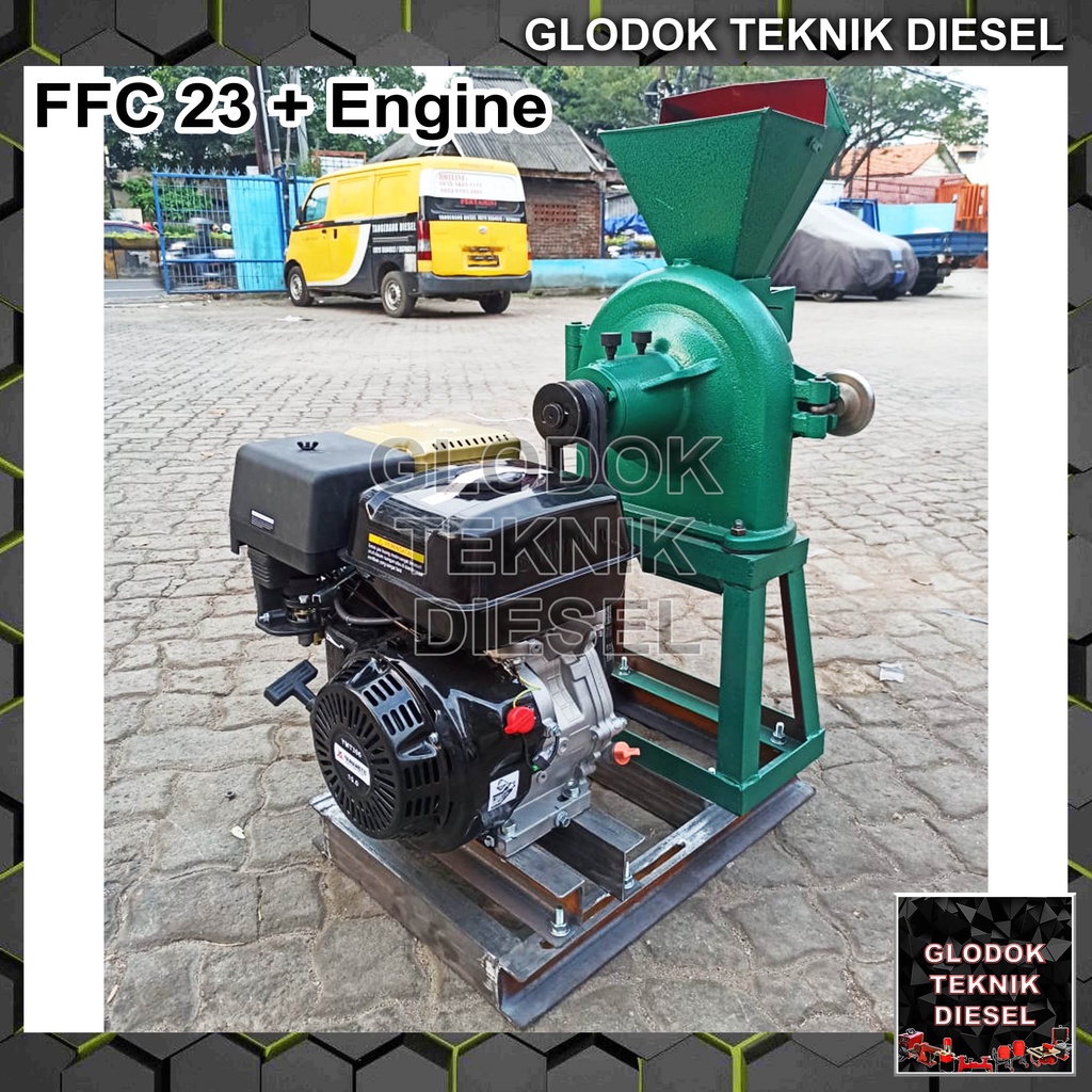 ready Mesin Giling Tepung FFC 23 + Engine Penggerak Bensin GX FFC23 ORIGINAL