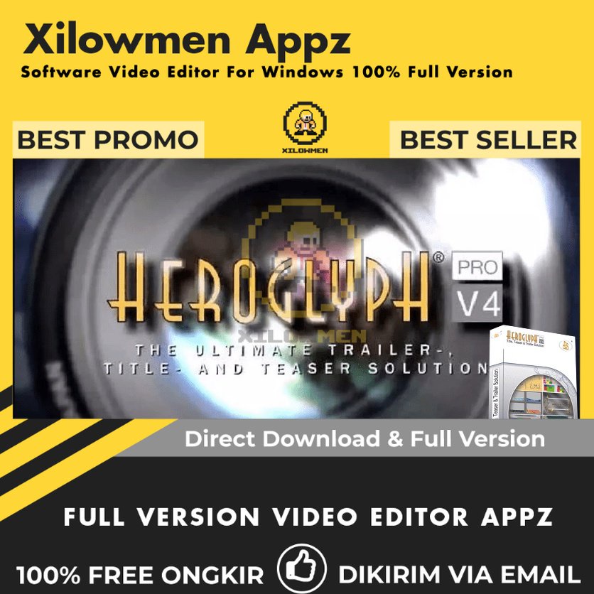 [Full Version] proDAD Heroglyph Pro Video Editor Lifetime WIN OS