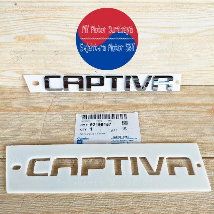 TERLARIS Emblem CAPTIVA Chevrolet Captiva ,