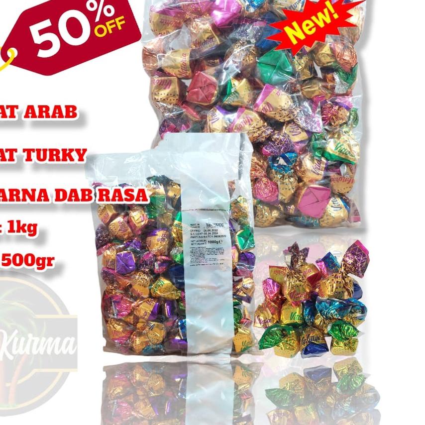 

☈ Coklat arab /turky dll mix/campur 1kg ♠