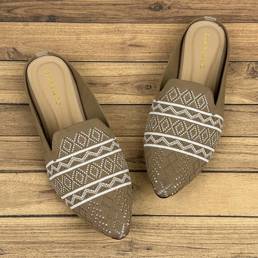 Sandal Mules Rajut RS03  ~ CLARENZO