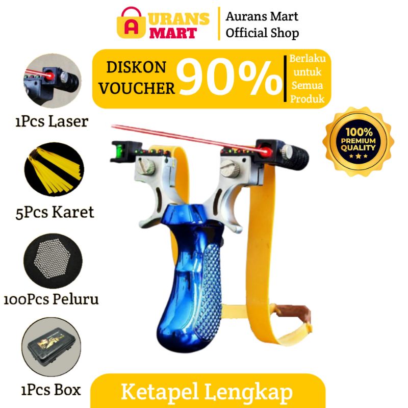 SYQT Big Power Ketapel Tactical Slingshot Murah - Katapel Slingshot