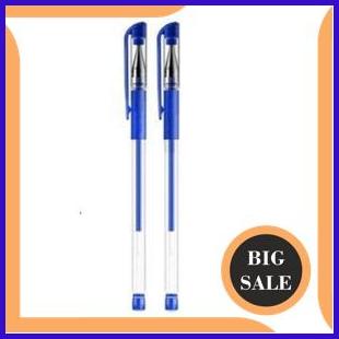 

last stok Bolpen gel ink 0.5mm pulpen tinta cair standar pena pen Biru bkn faster 1F3B23