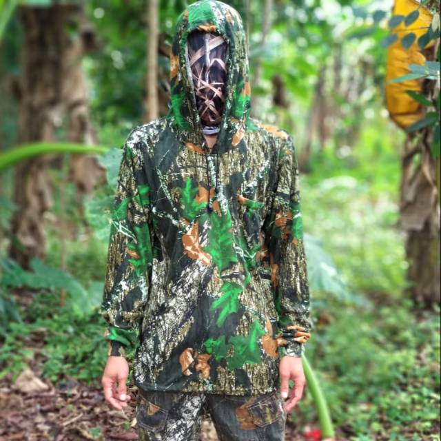 Baju camo kaos camo impor hunting story Original