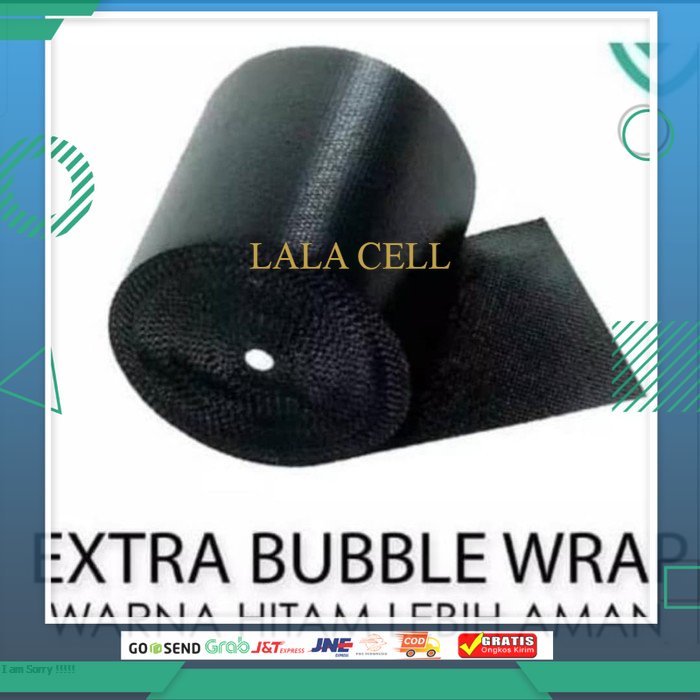 

BUBBLE WRAP ROLL METERAN (30cm x 30cm ) HITAM PUTIH BUBLE WRAP