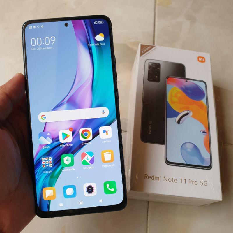 xiaomi redmi note 11 pro 5g 8/128 ram 8gb rom 128gb fulset like new