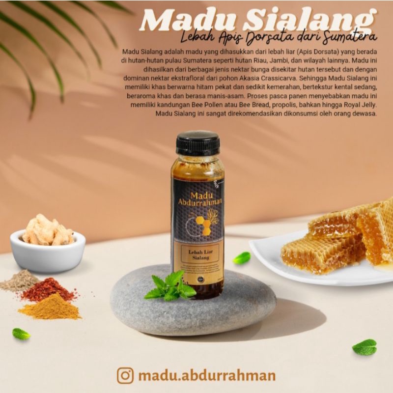 

madu abdurrahman sialang 500 gr