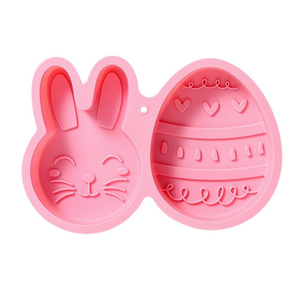 Solighter Easter Silicone Mold DIY Cetakan Sabun Baking Pan Besar