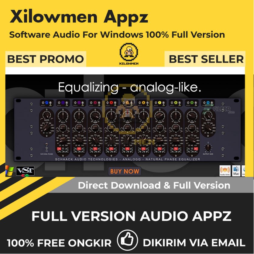 [Full Version] Schaack Audio Technologies AnalogQ Pro Lifetime Audio Software WIN OS