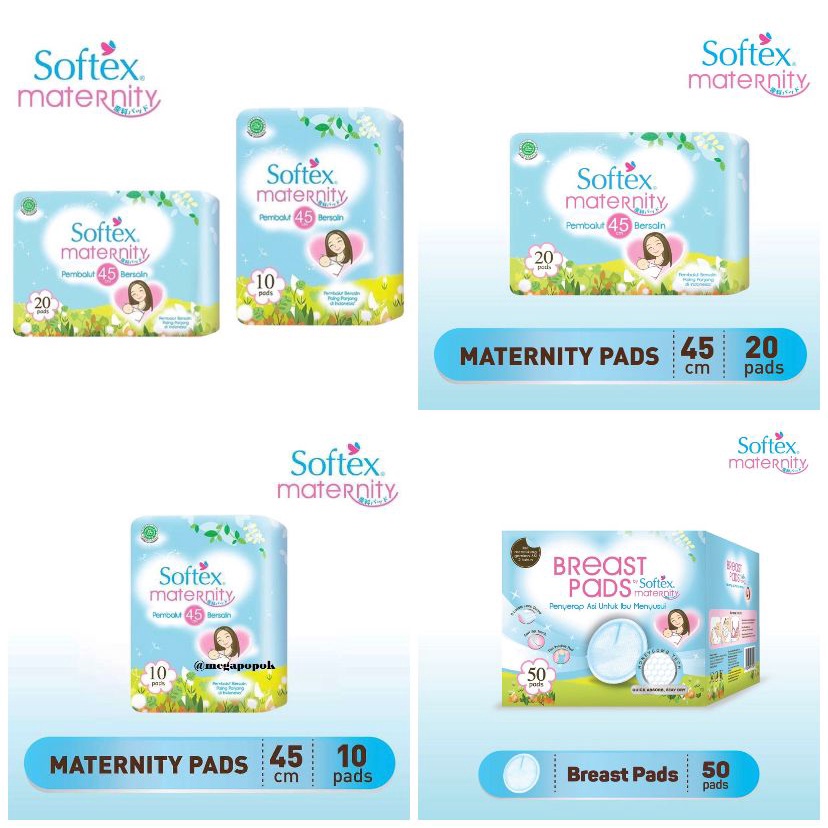 SOFTEX Maternity Pembalut Bersalin 45 cm | Maternity Breast Pads