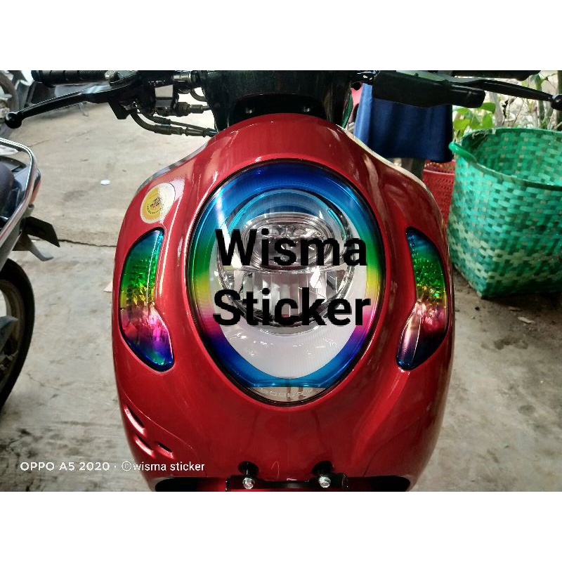 Stiker Alis+Sein Scoopy New 2021/ Stiker Alis Stiker Sein RGB Scoopy Prestige / Stiker Alis+Sein Sep