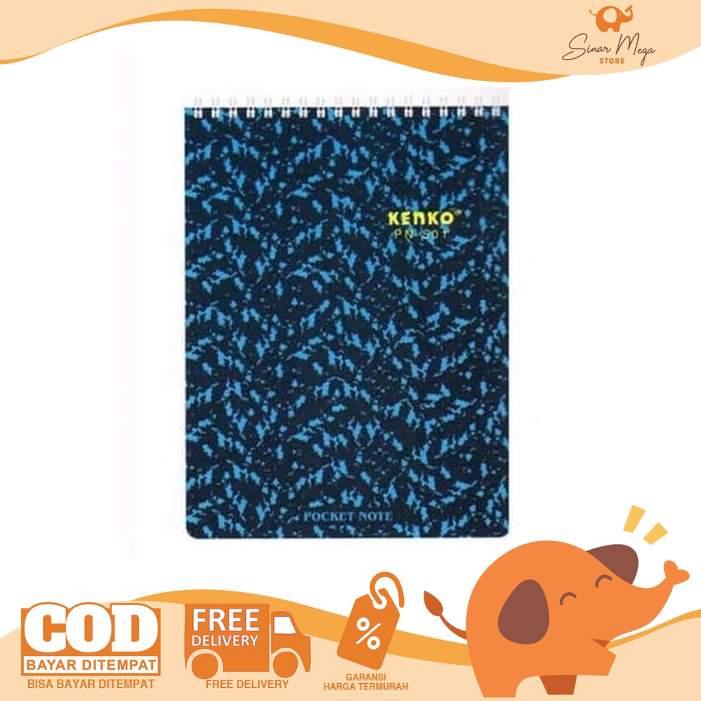 

Kenko Pocket Note Spiral PN-501 Murah