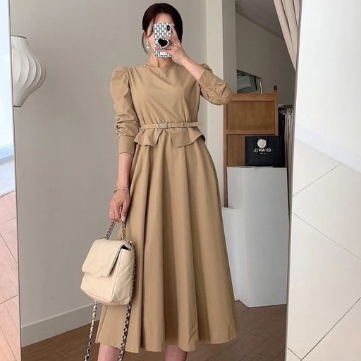 Bju Baju Gamis Games Dres Dress Terbaru Lebaran Remaja Wanita Perempuan Tahun 2023 Warna Hitam Putih