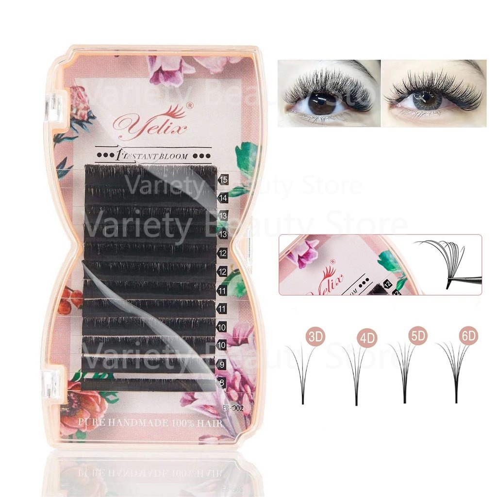 YELIX BLOOM Lashes Russian Volume Eyelash Extension Bulu Mata Palsu