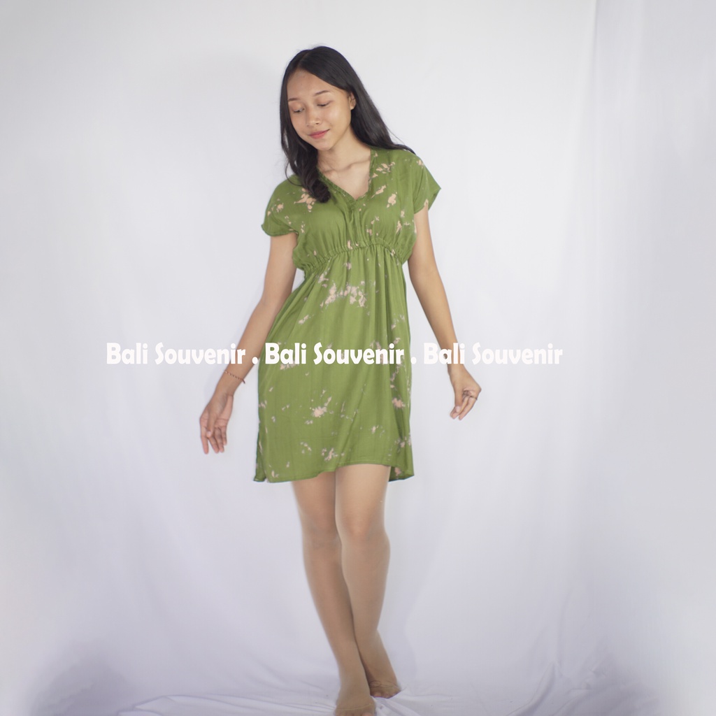 DRESS MANOHARA PENDEK TIE DYE BALI