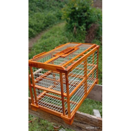 Dongdang merpati 4 pintu bahan jati full fiber(bisa request nama team/pribadi)