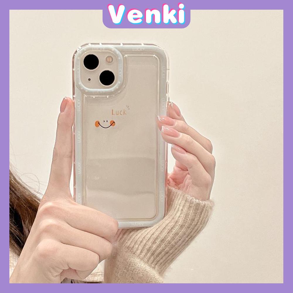 Case For iPhone 14 Pro Max Soft TPU Clear Jelly Airbag Couple Case Cute Smiley Camera Protection Shockproof For iPhone 14 13 12 11 Plus Pro Max 7 Plus X XR