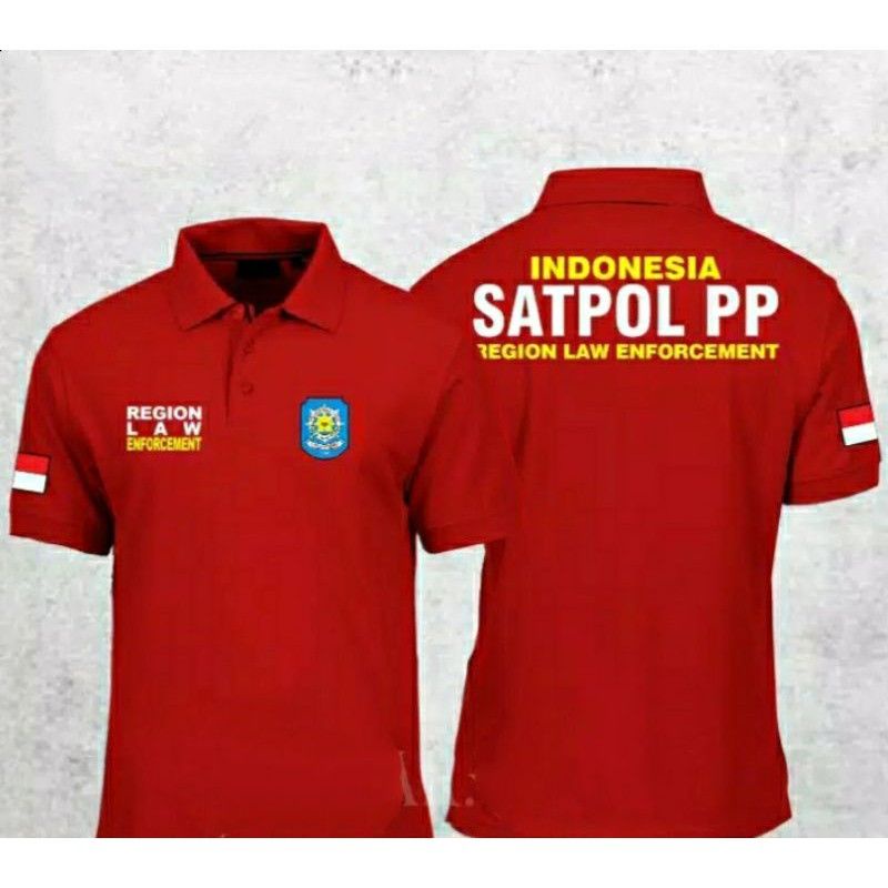 KAOS KERAH SATPOLPP /KAOS PRIA/KAOS KERAH KATUN