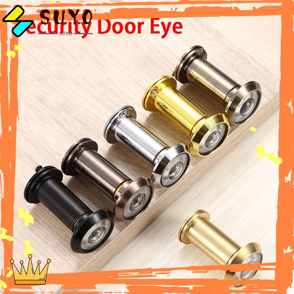 Suyo Security Door Eye Anti Selip Wide Angle HD Kaca Lubang Intip Lensa