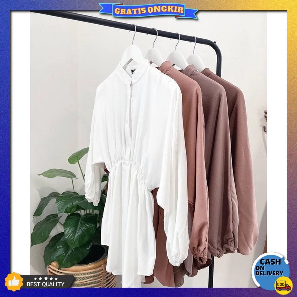 Bsju Cewk Model Korean Tunix Import Premium Tunik Remaja Terbaru 2023 Baju Atasan Korean Style Tunic