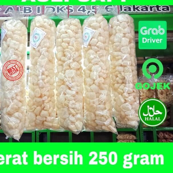 

♦ Kerupuk Kulit Sapi Asli Kiloan Gurih 250 Gram Dorokdok ™