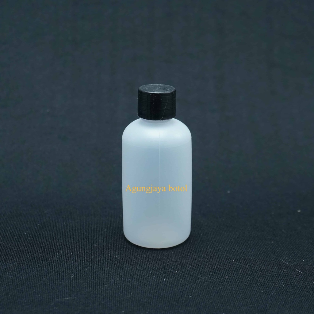 Botol 30 Ml Bulat Natural Hdpe / Botol Hdpe / Botol Hdpe Kosmetik / Botol Aseton / Botol Alcohol /Bo