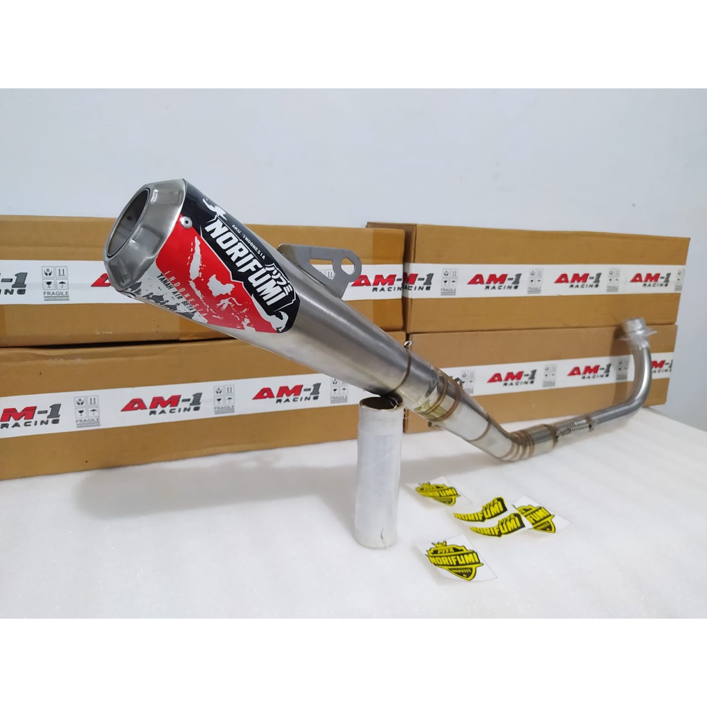 Knalpot Norifumi Indonesia Gtx Trail Trabas Racing Jupiter Z Z1 Vega Blade Kharisma Supra X 125 Fit 