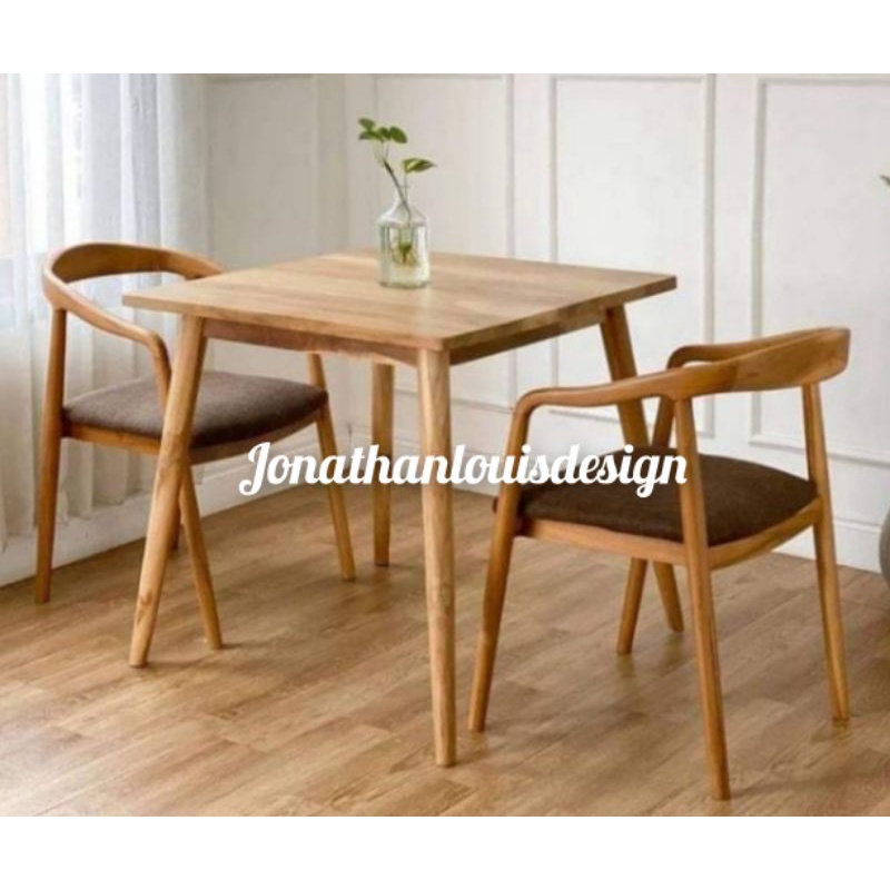 kursi cafe, kursi cafe minimalis, kursi cafe modern, kursi cafe jati