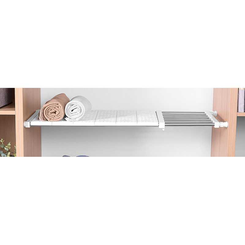 (BISA COD) FTIHSHP Strongwell Laci Tambahan Lemari Retractable Rack 90x30cm 1PCS - JJ1930