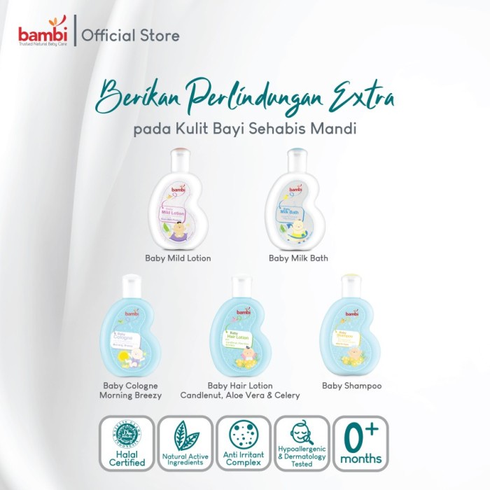 BAMBI Exclusive Newborn Series Kit Gift Set Baby Kado Kelahiran Bayi
