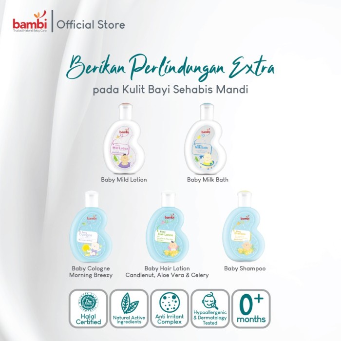 BAMBI Exclusive Newborn Series Kit Gift Set Baby Kado Kelahiran Bayi