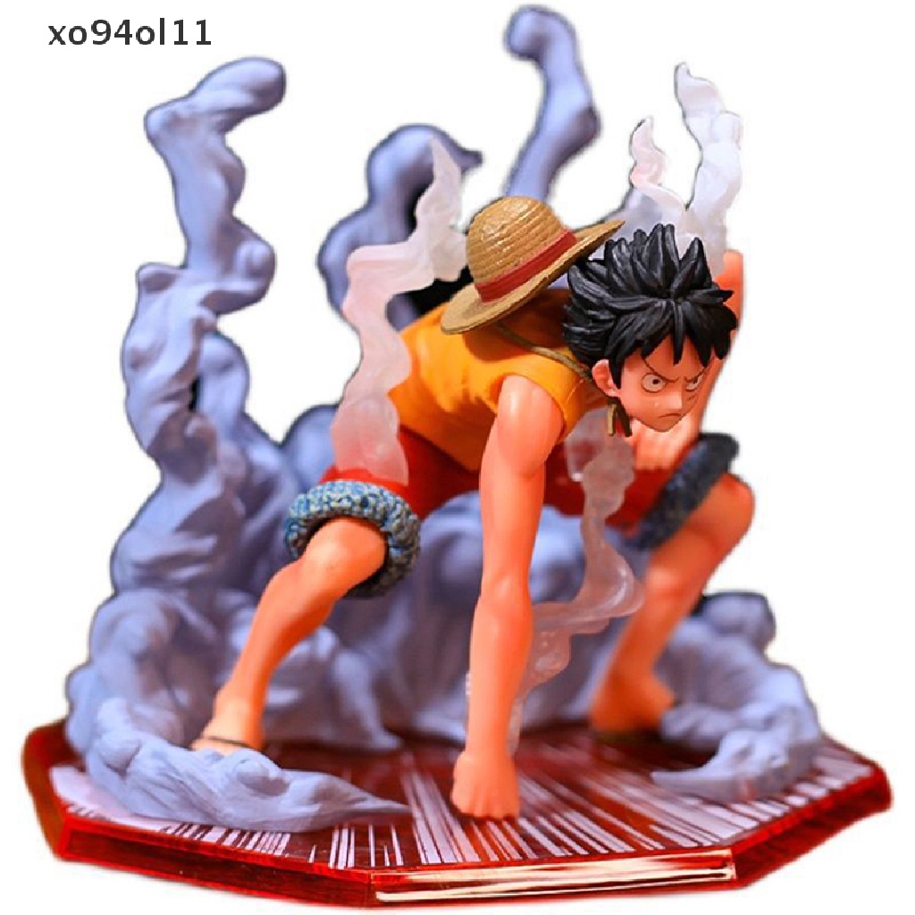 Xo One Piece Anime Figure Luffy Gear2 Fighg Stance Action Figurines Model Pvc OL