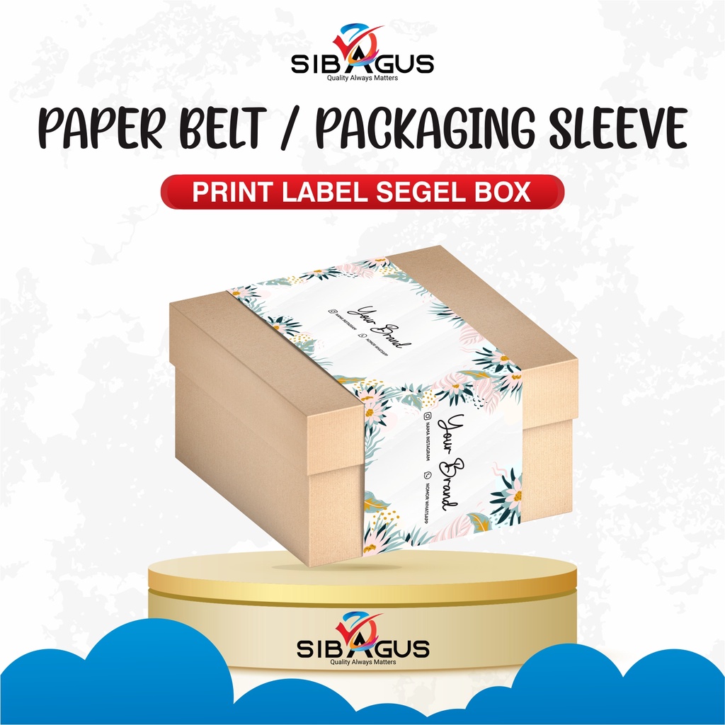 

Sleeve Box | Paper Belt Kemasan