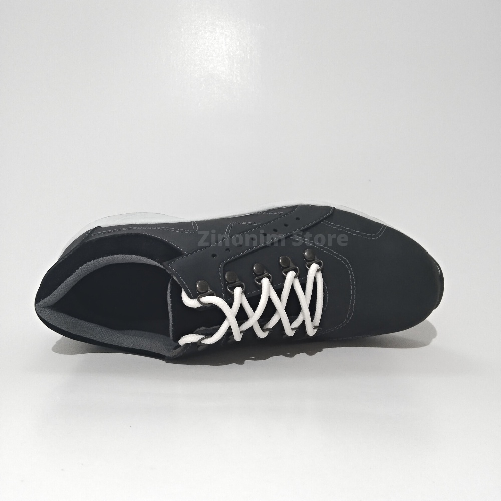 Sepatu Safety Sporty Shoes Pria Sport Ujung Besi Ringan Nyaman Dipakai