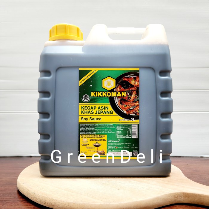 

Kikkoman Soy Sauce / Kecap Manis Khas Jepang 5 Liter GOJEK GRAB