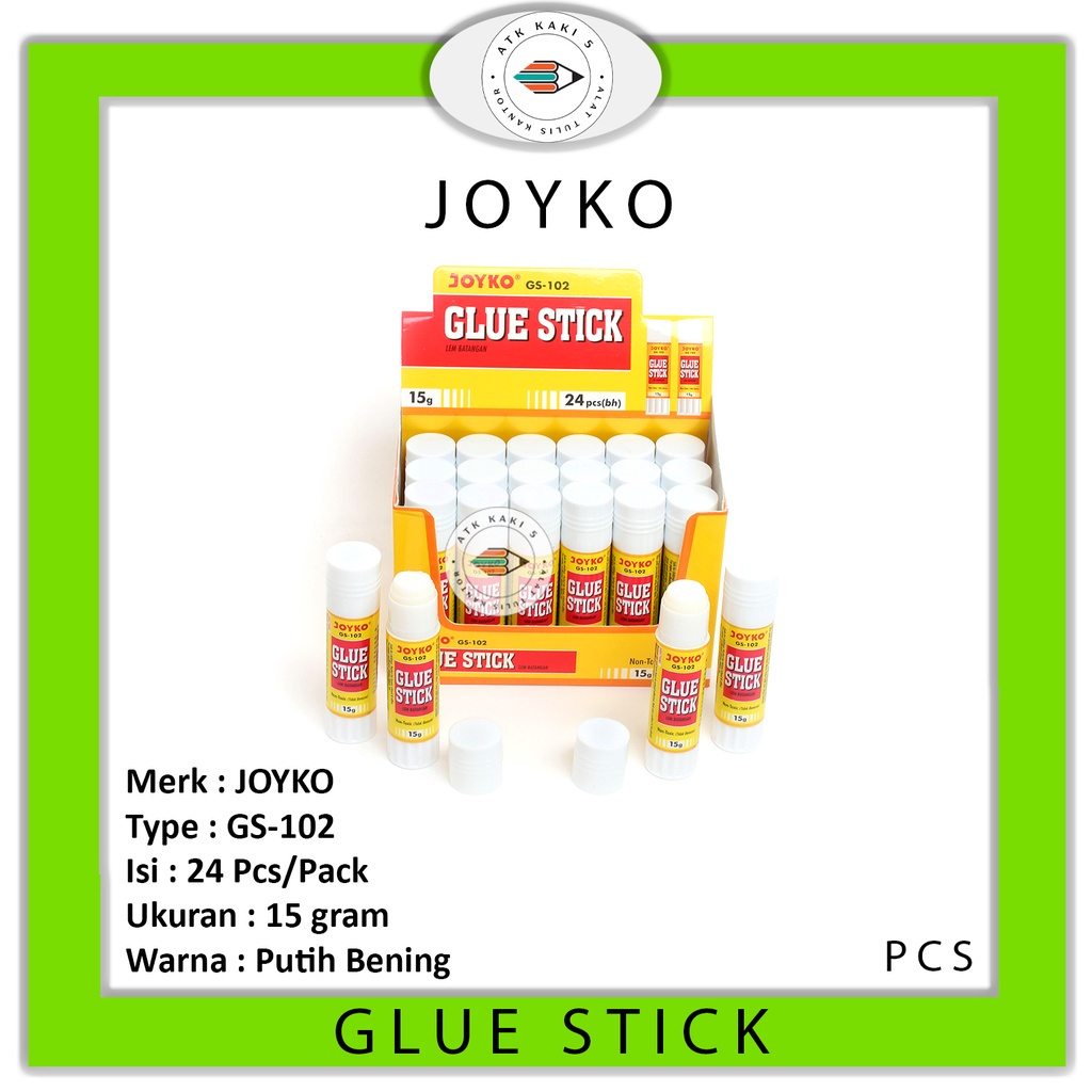 

JOYKO - Lem Glue Stick GS-102 - 15 gr - PCS