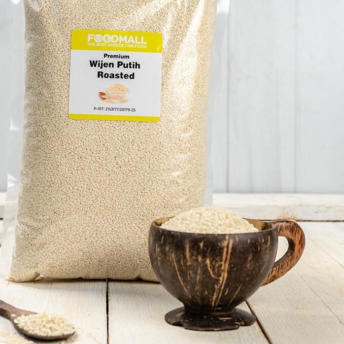 

۝ Wijen Putih PANGGANG 1 KG / ROASTED ➲